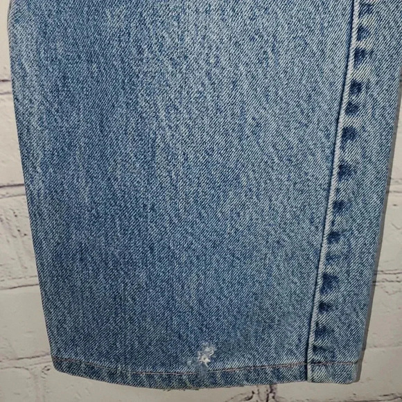 Harley Davidson Genuine Motorclothes Blue Straight Leg Jeans Mens Zip Size 36x32 - Picture 13 of 14
